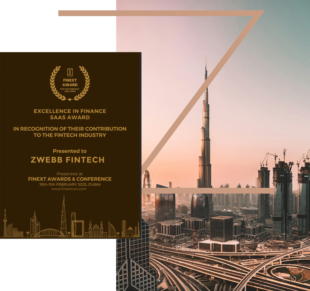 SaaS Award Excellence in Finance 2025 Dubai